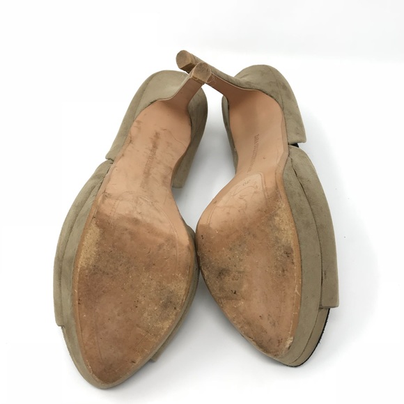 Zara Collection Pointed Platform Heels Suede - Picture 7 of 7